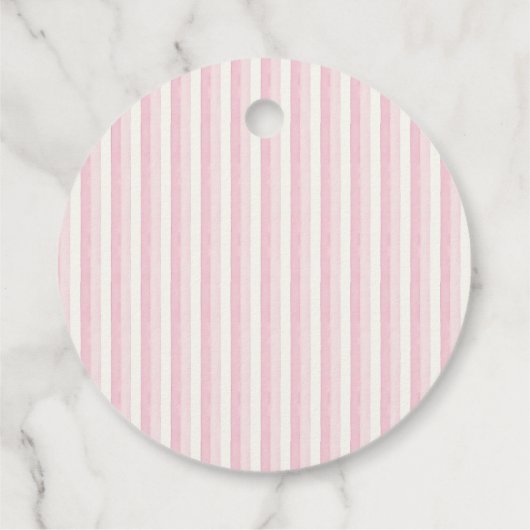 Love Shack Baby Coquette Pink Bow Bedankt Bedankjes Labels (Achterkant)