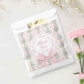 Love Shack Baby Coquette Pink Bow Bedankt Bedankzakje (Gezegeld)