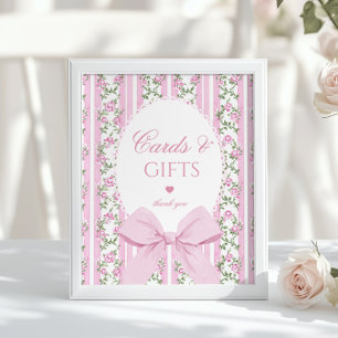 Love Shack Baby Kaarten en cadeaus Bloemenslinger Poster
