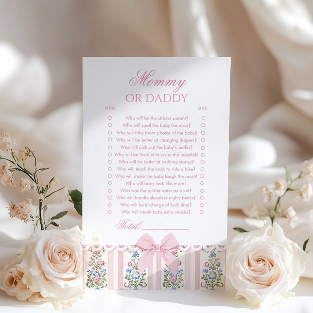 Love Shack Baby Mama of Daddy Baby shower spel (Creator heeft geüpload)