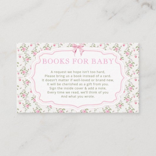 Love Shack  Baby shower boeken voor Baby Informatiekaartje (Voorkant)