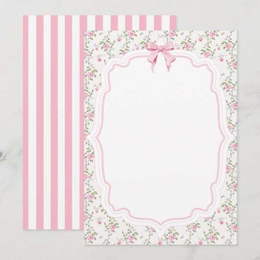 Love Shack Baby shower Uitnodiging (Voorkant / Achterkant)