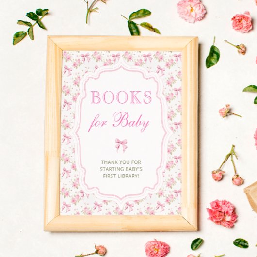 Love Shack  Bloemenboeken voor Baby Poster