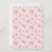 Love Shack Bow Isn't She Onederful 1st Birthday Kaart (Achterkant)