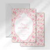 Love Shack Bow Little Miss Onederful 1st Birthday Kaart