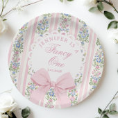 Love Shack Fancy One Coquette Bow 1st Birthday Papieren Bordje