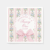 Love Shack Fancy One Coquette Bow 1st Birthday Servet (Voorkant)