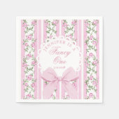 Love Shack Fancy One Coquette Bow 1st Birthday Servet (Voorkant)