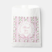 Love Shack Fancy One Floral Coquette Boog Verjaard Bedankzakje (Voorkant)