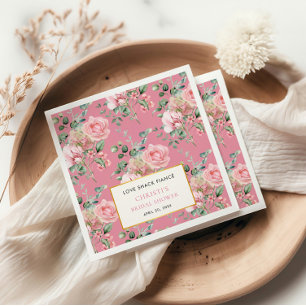 Love Shack Fiance Garden Tea Party Vrijgezellenfee Servet