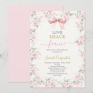 Love Shack Fiancé Vrijgezellenfeest Kaart