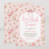 Love Shack Financie Vrijgezellenfeest Kaart (Voorkant / Achterkant)