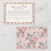 Love Shack Financiën Advies Wensen Vrijgezellenfee Informatiekaartje (Voorkant / Achterkant)