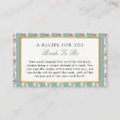 Love Shack Financiën Floral Vrijgezellenfeest Rece Informatiekaartje (Voorkant)