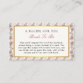 Love Shack Financiën Tea Party Vrijgezellenfeest R Informatiekaartje (Voorkant)