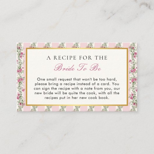 Love Shack Financiën Tea Party Vrijgezellenfeest R Informatiekaartje (Voorkant)