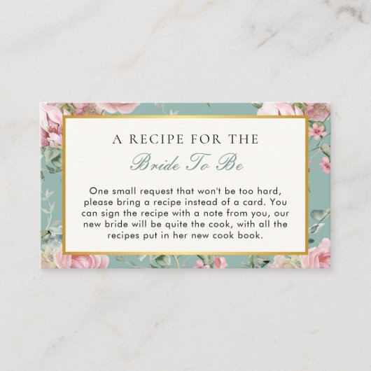 Love Shack Financiën Tea Party Vrijgezellenfeest R Informatiekaartje (Voorkant)