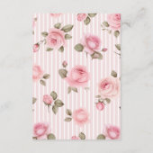 Love Shack Financiën Vrijgezellenfeest Recept Informatiekaartje (Achterkant)