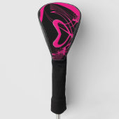 Love Shack Pink Heart Golfheadcover (Voorkant)