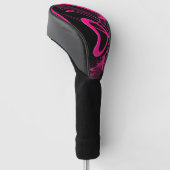 Love Shack Pink Heart Golfheadcover (Schuin)