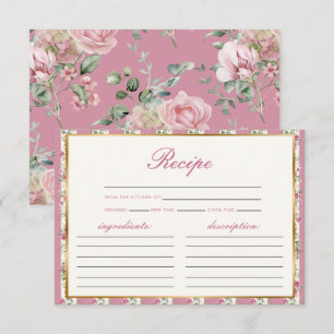 Love Shack verloofde recept roze Vrijgezellenfeest Informatiekaartje