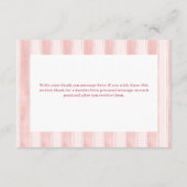 Love shack verloofde roze strik vrijgezellenfeest  informatiekaartje (Achterkant)