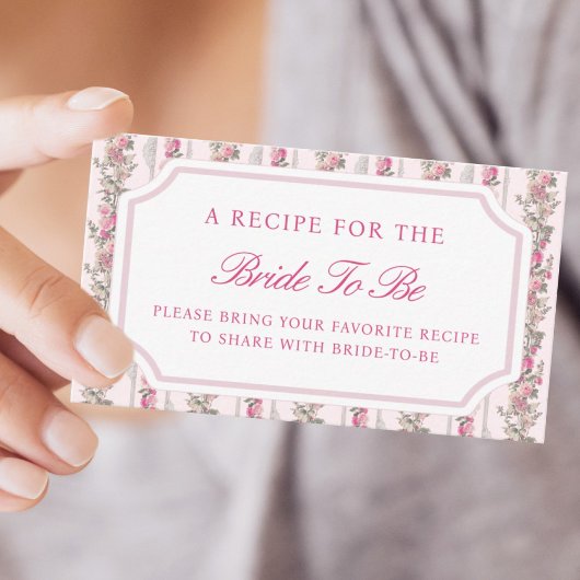 Love Shack Vrijgezellenfeest Een recept delen Informatiekaartje