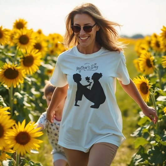 Love Shadows - Heartfelt Mother's Day Art T-shirt