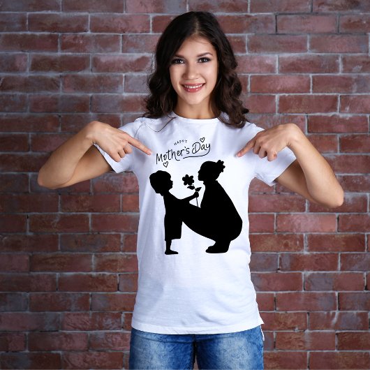 Love Shadows - Heartfelt Mother's Day Art T-shirt