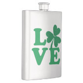 Love-Shamrock Heupfles (Rechts)