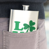 Love-Shamrock Heupfles (Voorbeeld)