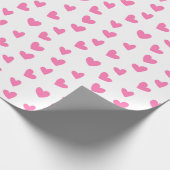 Love Shape Valentijn Gift Wrapper Cadeaupapier (Hoek)