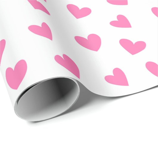 Love Shape Valentijn Gift Wrapper Cadeaupapier (Rol Hoek)