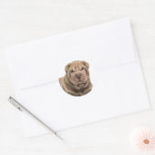 Love Shar Pei Dog Sticker / zeehonden (Envelop)