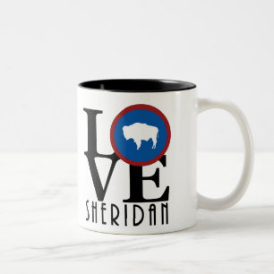 LOVE Sheridan 11oz Tweekleurige Koffiemok