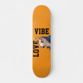 LOVE × SHIBA - Custom Persoonlijk Skateboard (Voorkant)