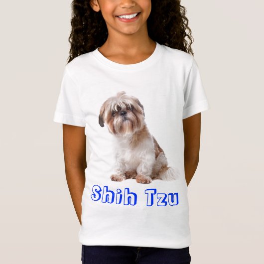 Love Shih Tzu Puppy Dog Tee Shirt (Voorkant)