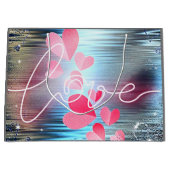 Love Shimmer Groot Cadeauzakje (Voorkant)