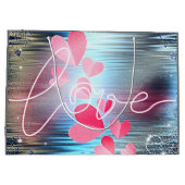 Love Shimmer Groot Cadeauzakje (Achterkant)