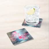 Love Shimmer Kartonnen Onderzetters (Insitu)