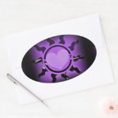 Love Shines 4 U_ Ovale Sticker (Envelop)