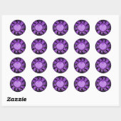 Love Shines 4 U_ Ronde Sticker (Vel)