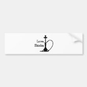 Love Shisha Bumpersticker (Voorkant)