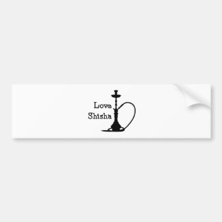 Love Shisha Bumpersticker