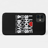 Love Shoes Booze Boys with Tattoos Case-Mate iPhone Case (Achterkant (horizontaal))