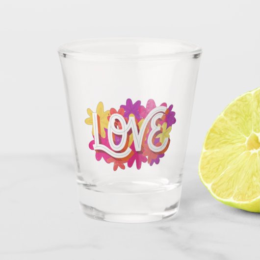 LOVE Shot Glass Shot Glas (Voorkant)