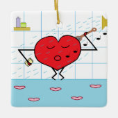 Love Shower Keramisch Ornament (Voorkant)