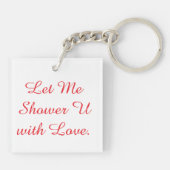 Love Shower: Sleutelhanger (Achterkant)