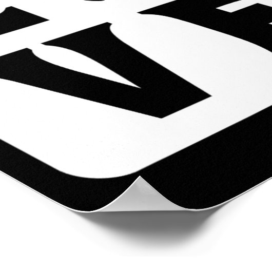 Love Shuttle Dminton Poster (Hoek)