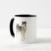 Love Siberian Huskies Dogs so Much Fun Quote Mok (Voorkant links)